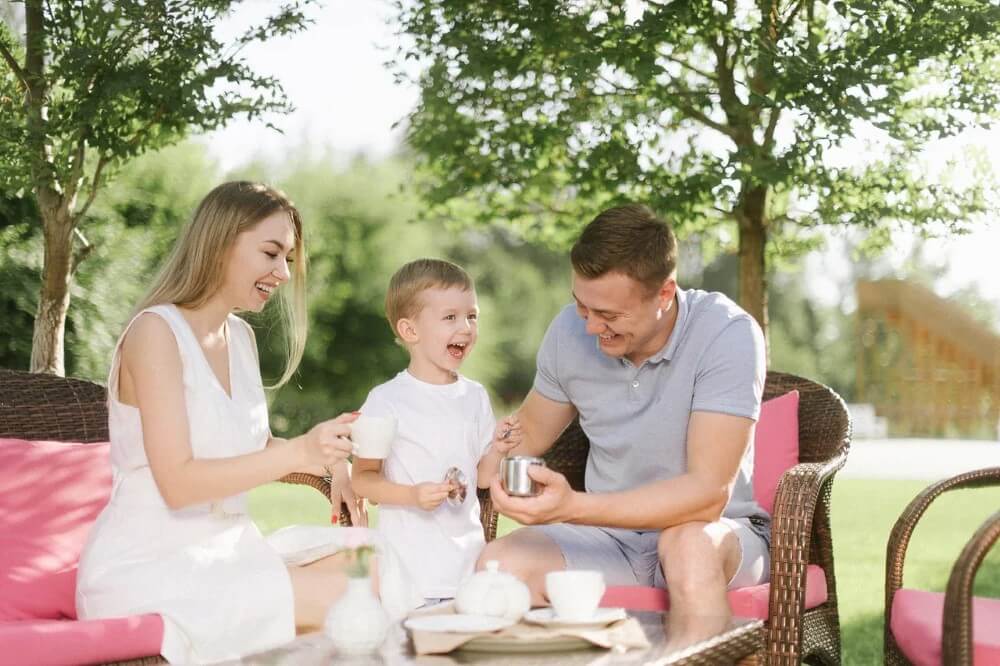Семейный отдых летом в Линкер Парк – приятное совместное чаепитие в тишине на свежем воздухе, фото 3